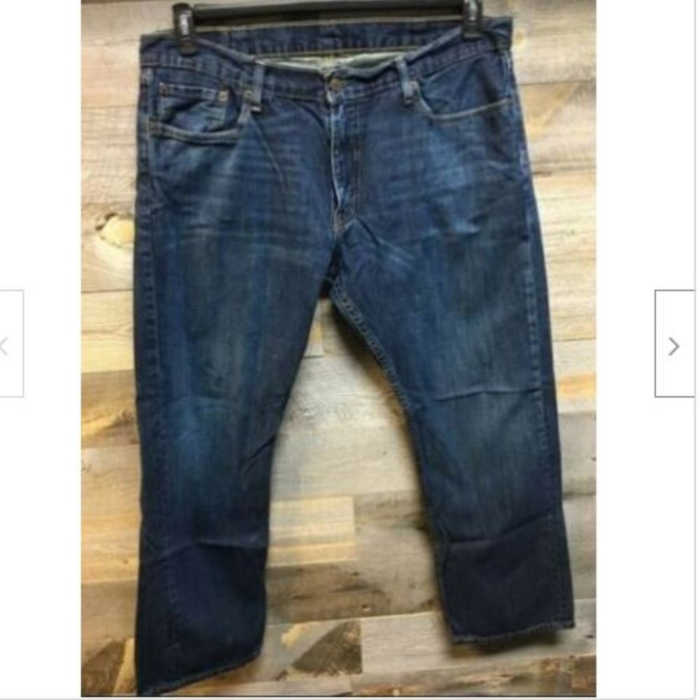 Levi's 514 Straight Leg Jeans Size 38 X 30
